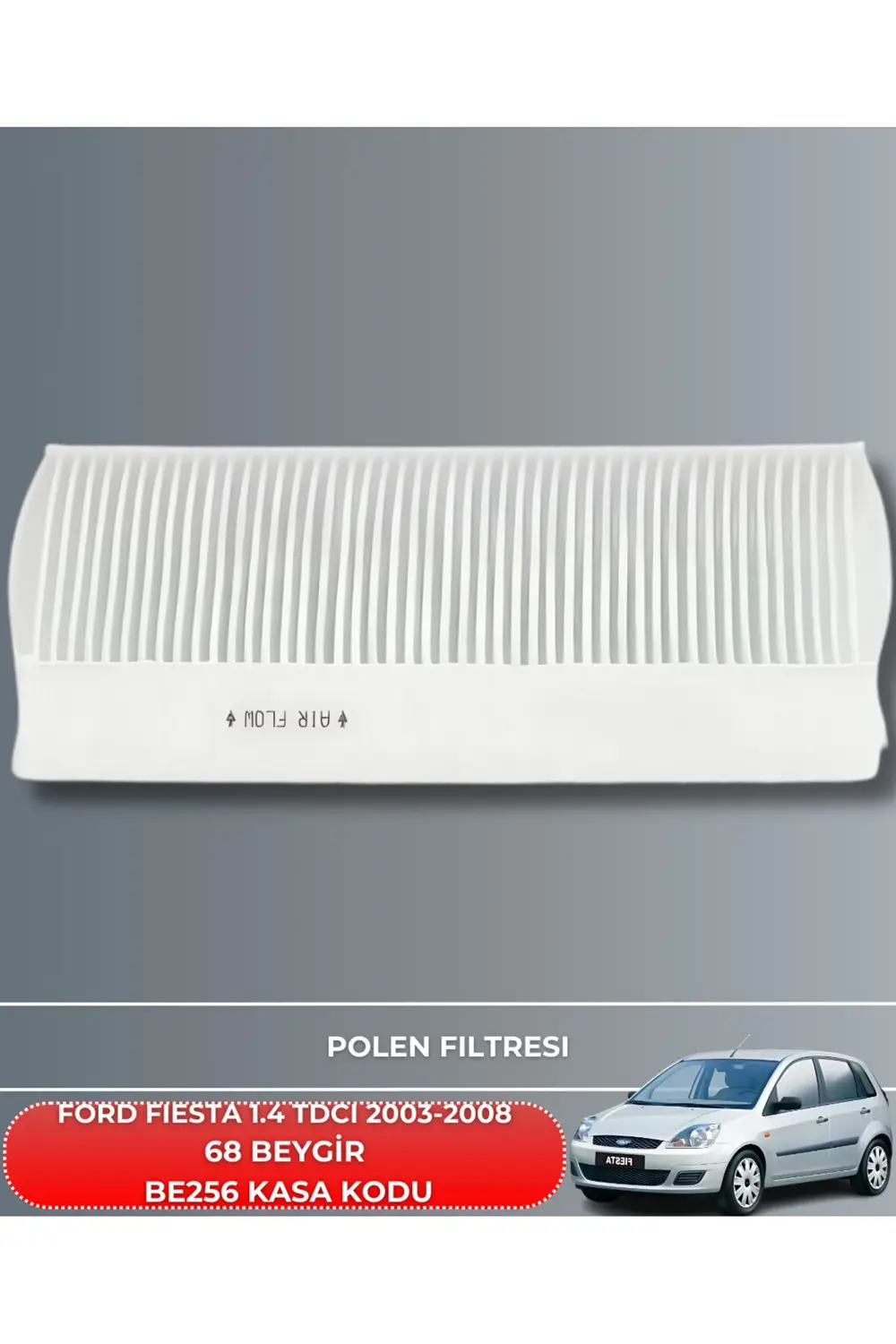 Ford Fıesta 1.4 Tdcı 2003-2008 68 Beygir filtre seti+4lt yağ (Maz