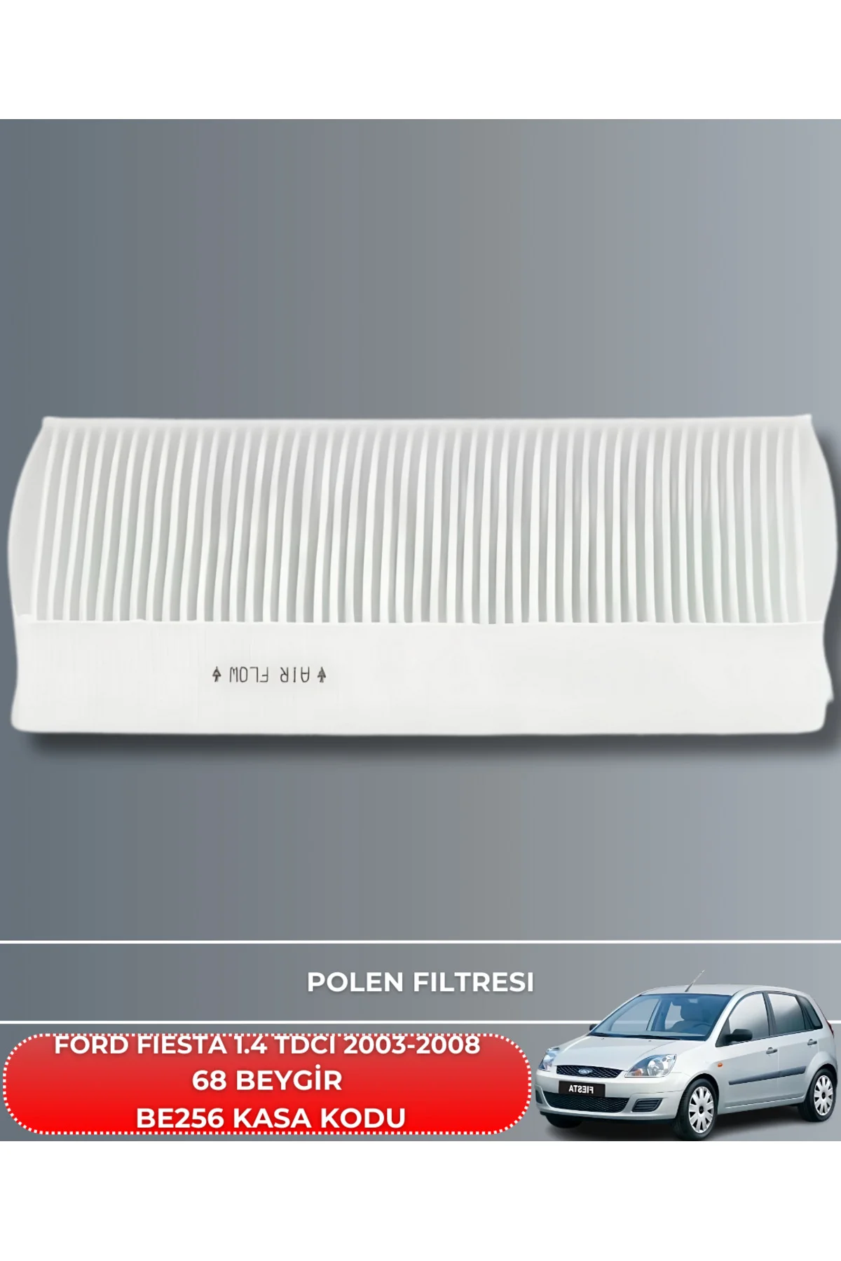 Ford Fıesta 1.4 Tdcı 2003-2008 68 Beygir filtre seti+4lt yağ (Maz