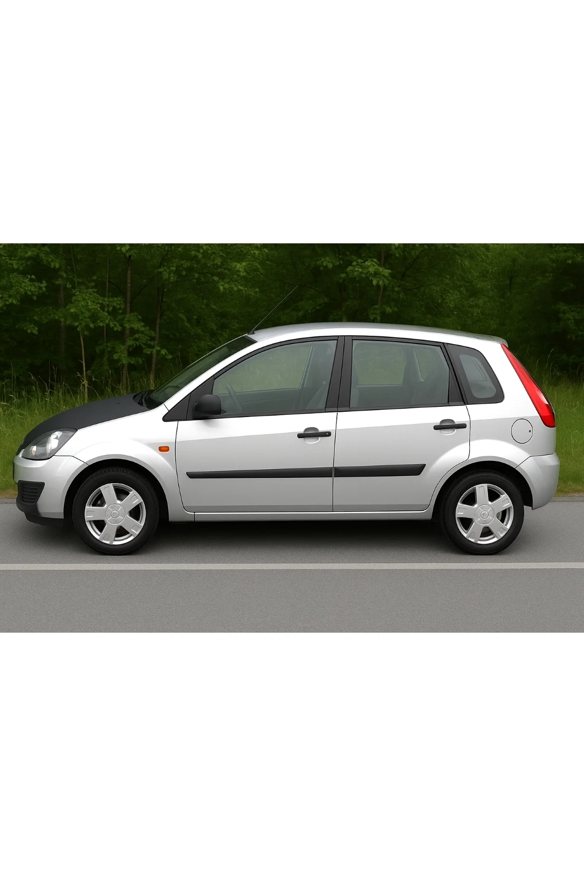 Ford Fiesta 2002–2008 Tam Kaput Maskesi – Düz Siyah Suni Deri, Şık ve Koruyucu Tasarım Ford Fiesta 2002–2008 Tam Kaput Maskesi – Düz Siyah Suni Deri, Şık ve Koruyucu Tasarım - Görsel 3