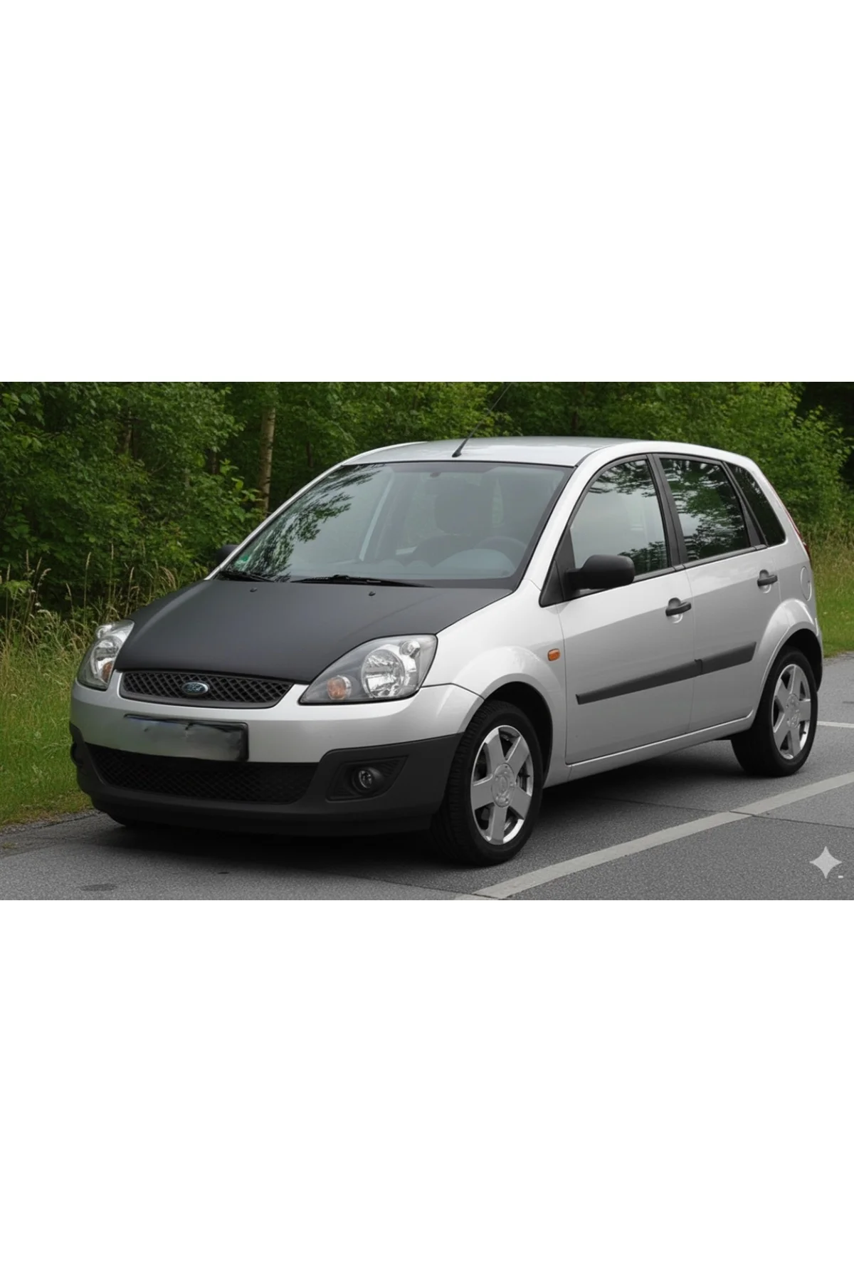 Ford Fiesta 2002–2008 Tam Kaput Maskesi – Düz Siyah Suni Deri, Şık ve Koruyucu Tasarım Ford Fiesta 2002–2008 Tam Kaput Maskesi – Düz Siyah Suni Deri, Şık ve Koruyucu Tasarım