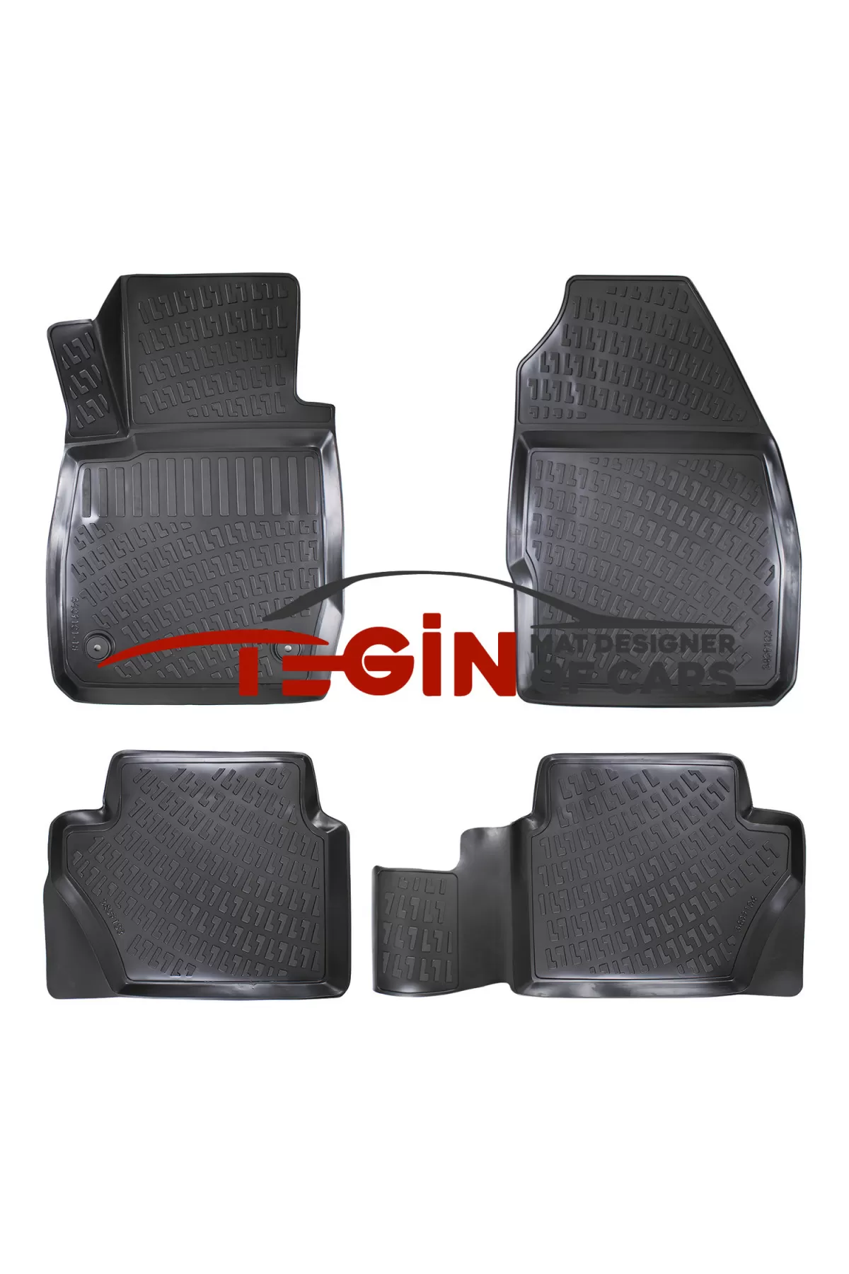 Ford Fiesta Bagaj Havuzu + Siyah 3D Paspas 2018