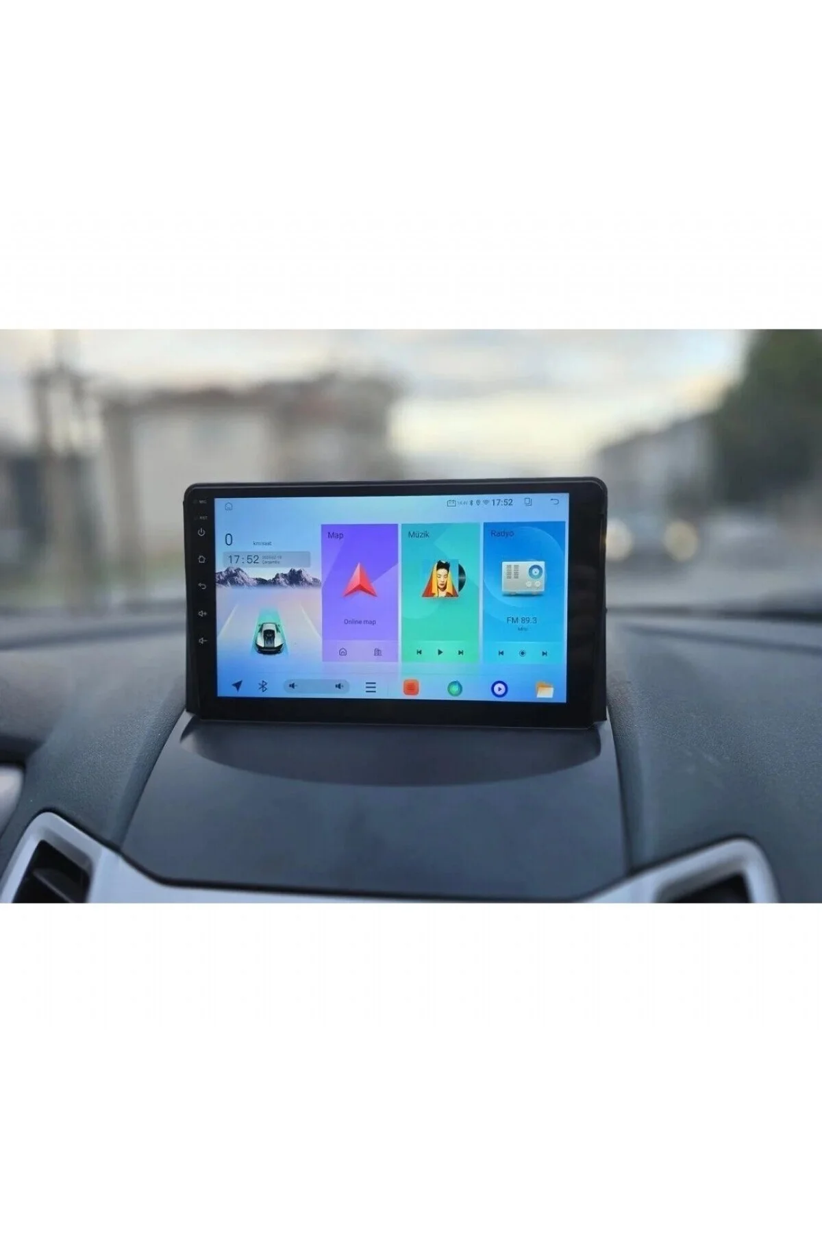 FORD FİESTA İLE UYUMLU ANDROİD CARPLAY MULTİMEDYA 4 RAM 64GB QLED AHD KAMERA FORD FİESTA İLE UYUMLU ANDROİD CARPLAY MULTİMEDYA 4 RAM 64GB QLED AHD KAMERA
