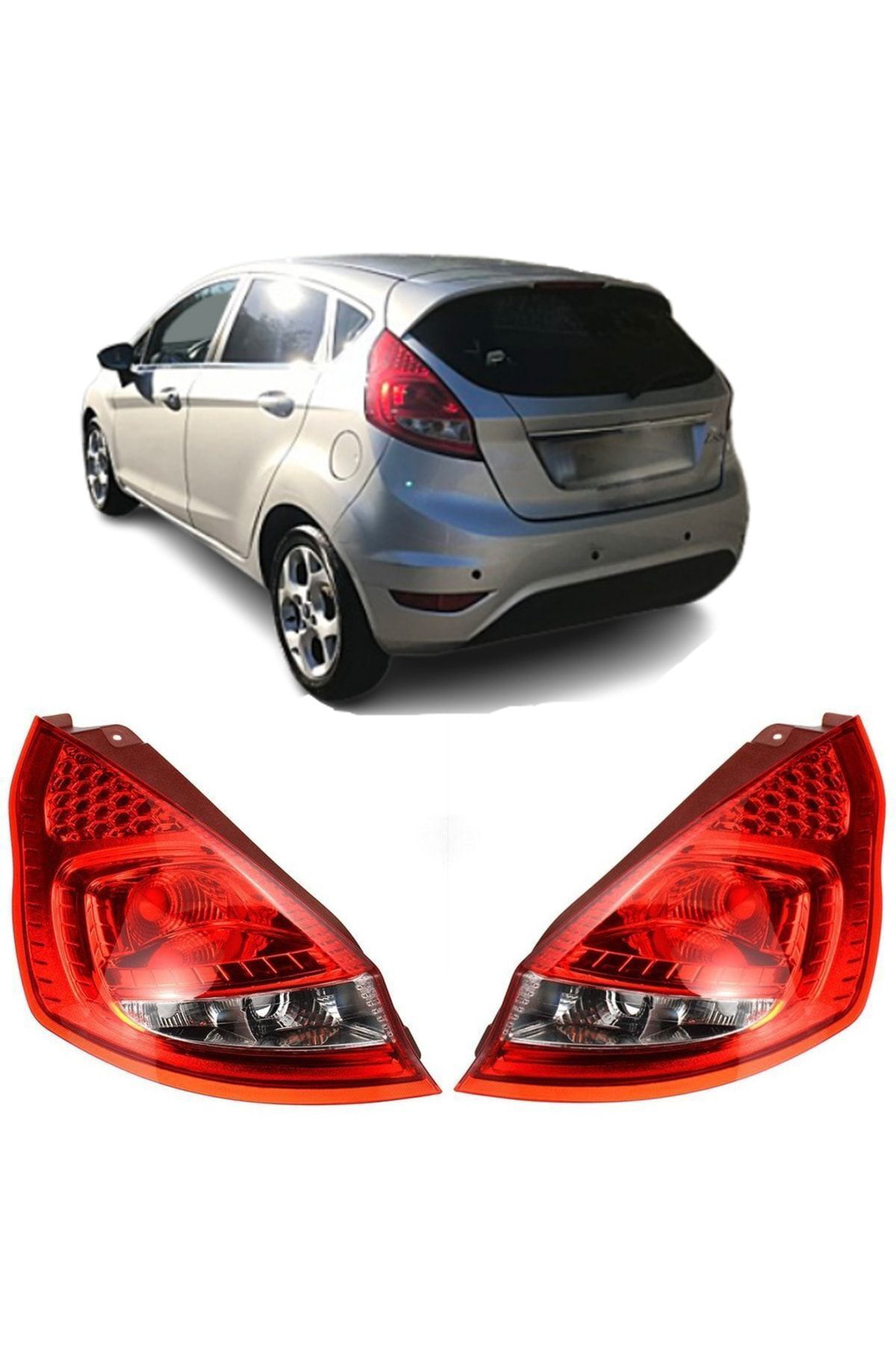Marstech Ford Fiesta Sağ Sol Arka Stop Lambası Takımı 2008--2012 N11.15382