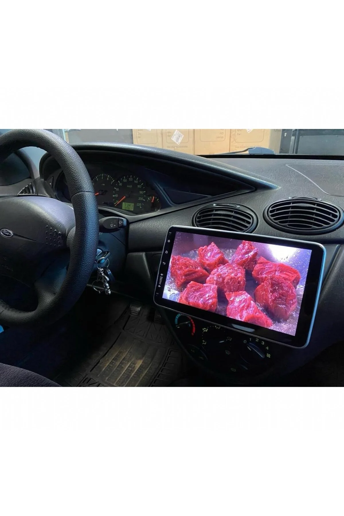 FORD FOCUS 1 10inç 360 DERECE DÖNEN ANDROİD EKRAN MULTİMEDYA 2 GB RAM 32 HAFIZA GERİ GÖRÜŞ KAMERA