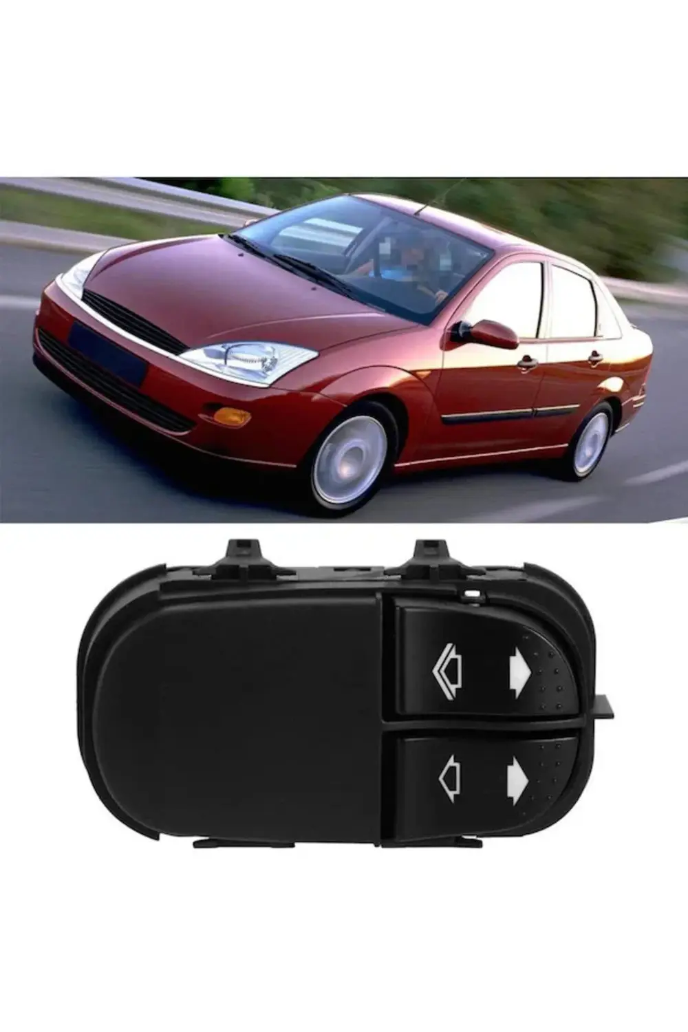 Ford Focus 1 Sol Çiftli Cam Dügmesi Anahtarı 1998--2005