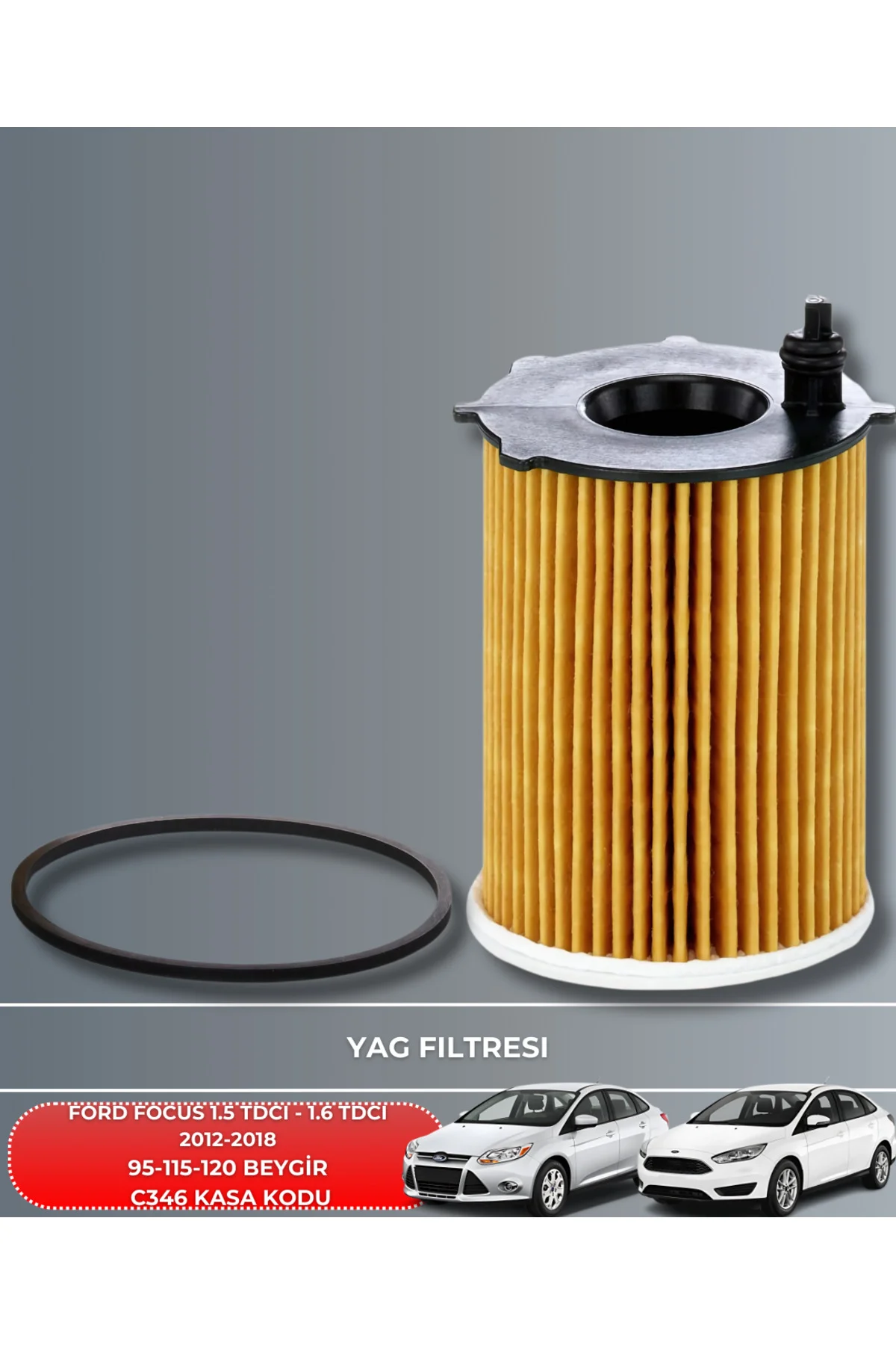 FORD FOCUS 1.5 TDCI - 1.6 TDCI 2012-2013-2014-2015-2016-2017-2018 95-115-120 BEYGİR BAKIM SETİ