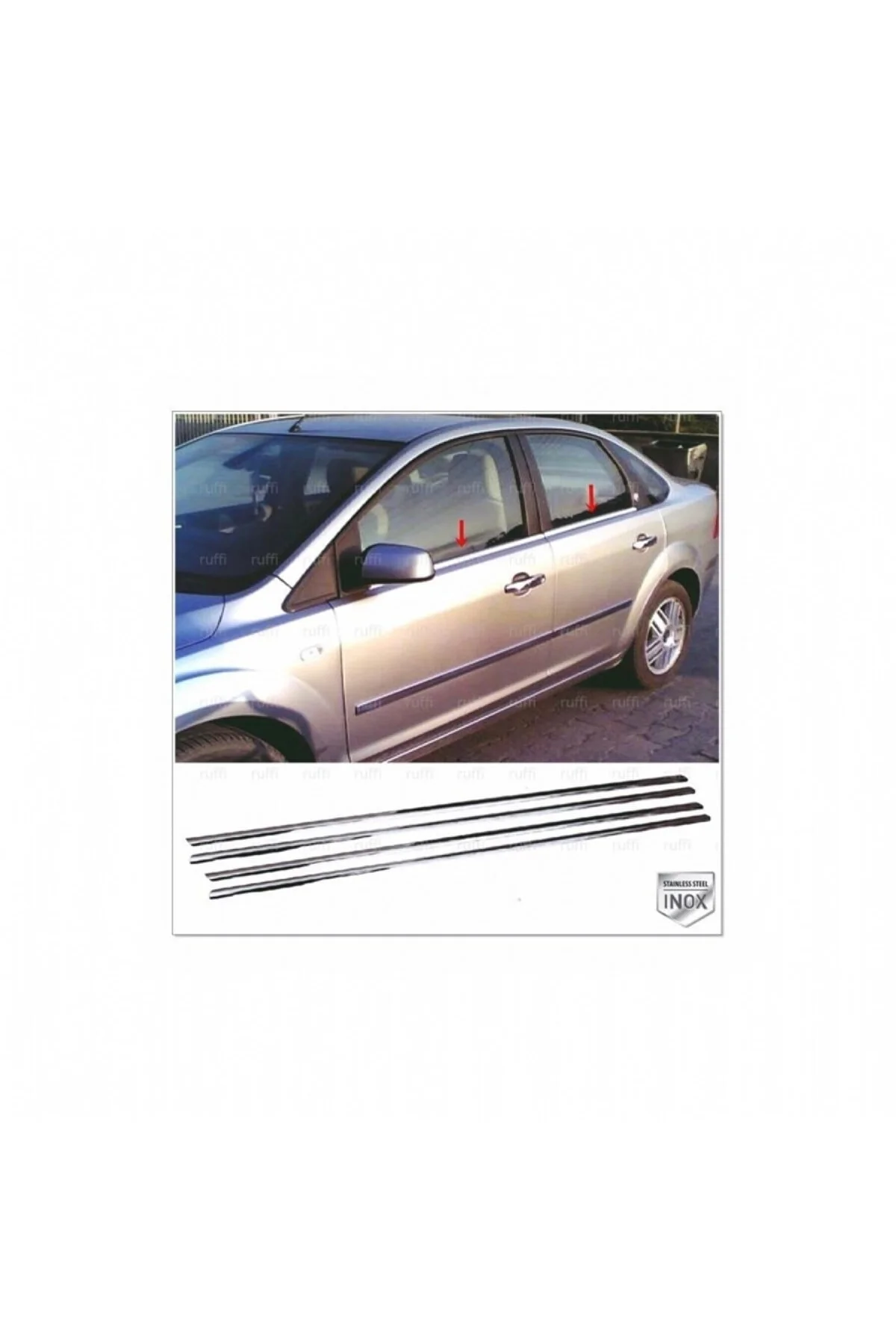 Ford Focus 2 Cam Çıtası P. Çelik Ford Focus 2 Cam Çıtası P. Çelik