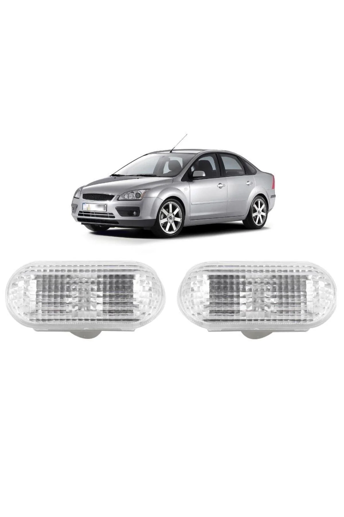 Ford Focus 2 S AĞ + Sol Ön Çamurluk Sinyal Lambasİ 2004--2008