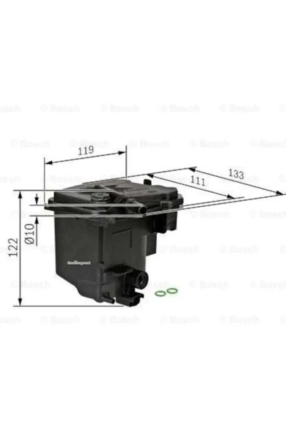 Ford Focus 2005-2007 C Max 2004-2007 Orijinal Mazot Filtresi