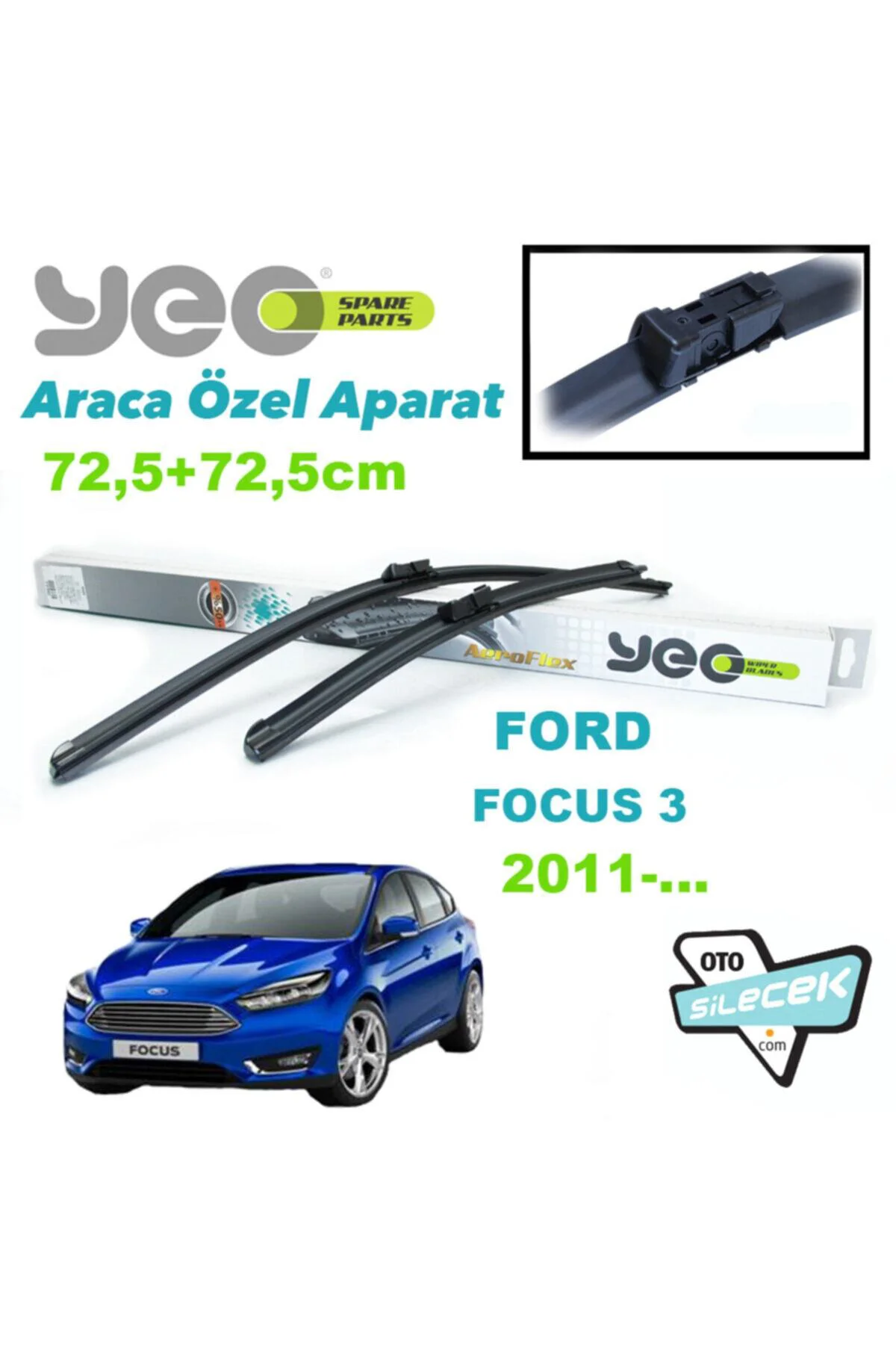 Ford Focus 3 Silecek Takımı 2011-...