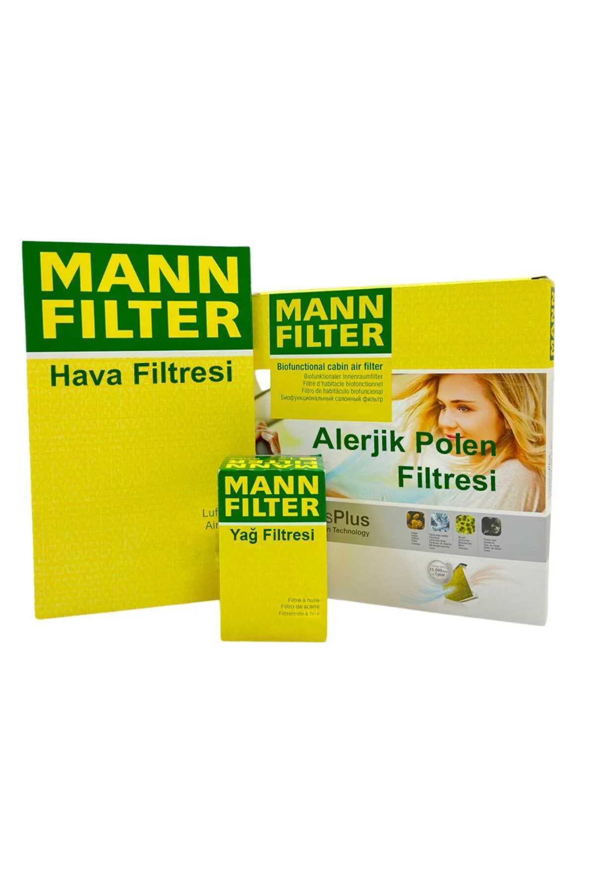 Ford Focus 4 1.5 Uyumlu  EcoBlue Dizel Manuel MANN Filtre Seti 20
