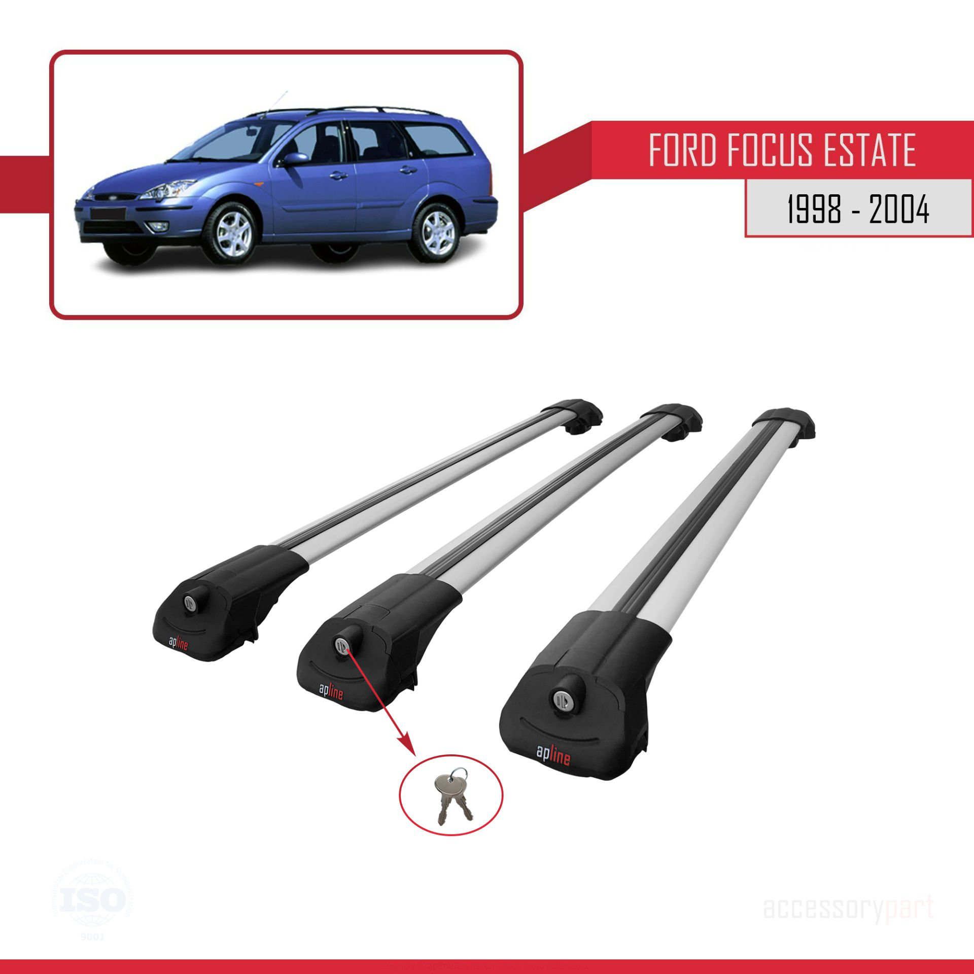 Ford Focus Estate C170 1998-2004 Arası ile uyumlu ACE-1 Ara Atkı 