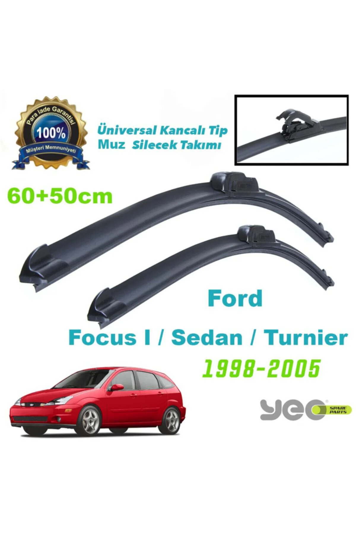 Ford Focus I Aeroflex Muz Silecek Takımı