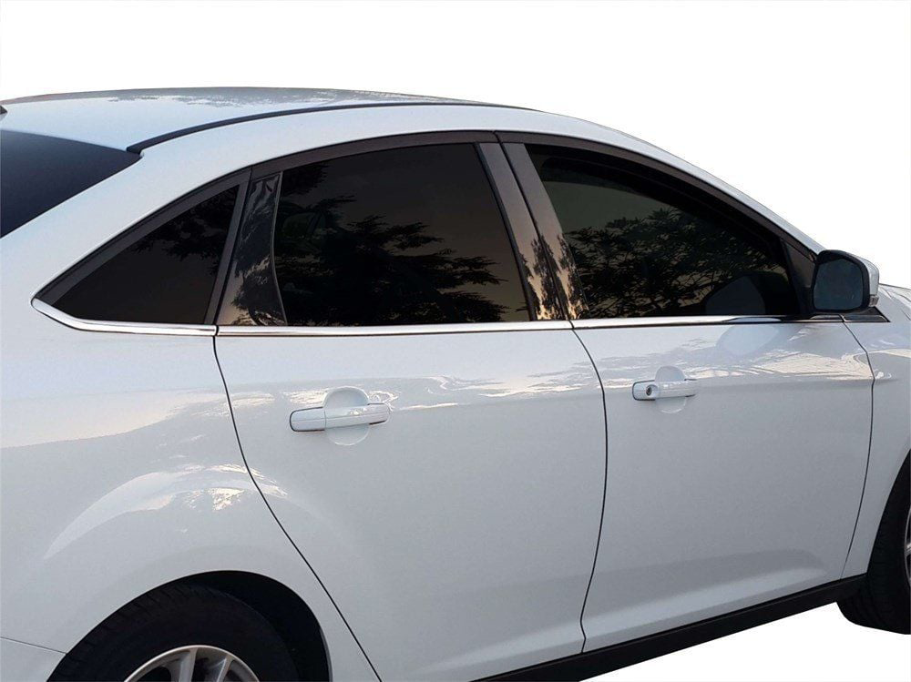 Ford Focus Uyumlu 3 Sedan Cam Çıtası 8 Parça. Krom 2011-2014
