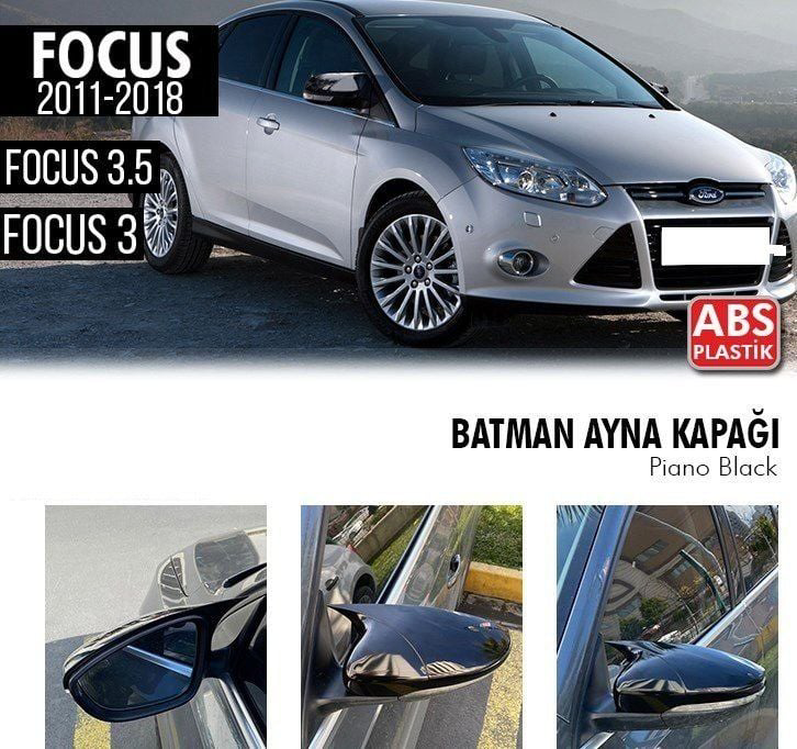 Ford Focus Uyumlu 3-3,5 (2011-2018) Sedan Batman Ayna Kapağı (Par