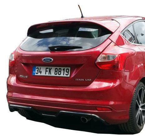 Ford Focus Uyumlu 3 Hatchback 2012 - 2014 Arka Tampon Eki - Difüz Ford Focus Uyumlu 3 Hatchback 2012 - 2014 Arka Tampon Eki - Difüz