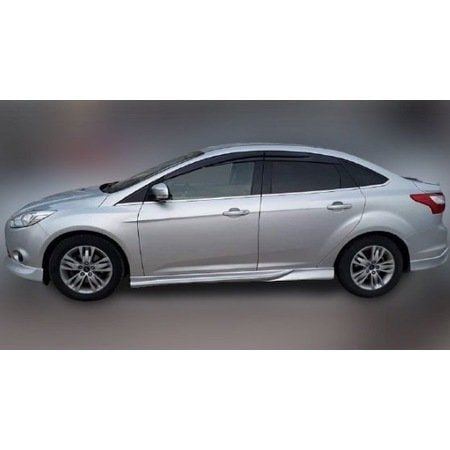 Ford Focus Uyumlu 4 Yan Marşpiyel -2015 Boyalı