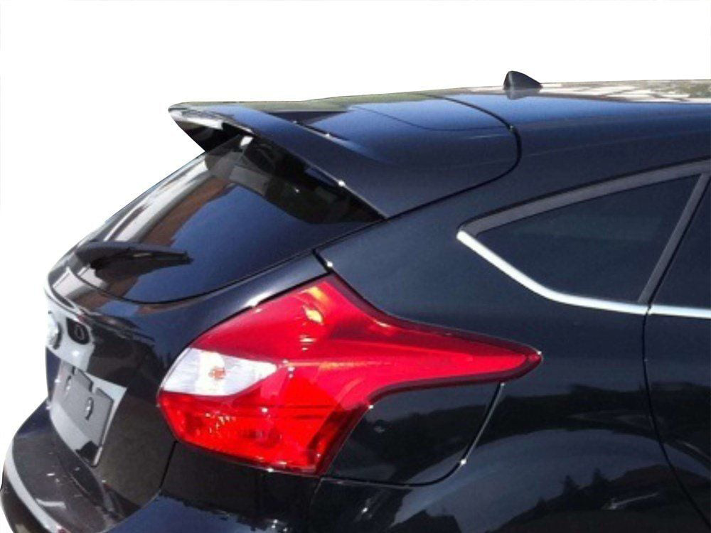 Ford Focus Uyumlu 3 Hatchback Spoiler Cam Üstü (Işıklı) Fiber 201