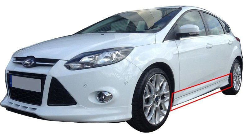 Ford Focus Uyumlu 3 Hatchback - Sedan (2012 - 2015) Yan Marşpiyel