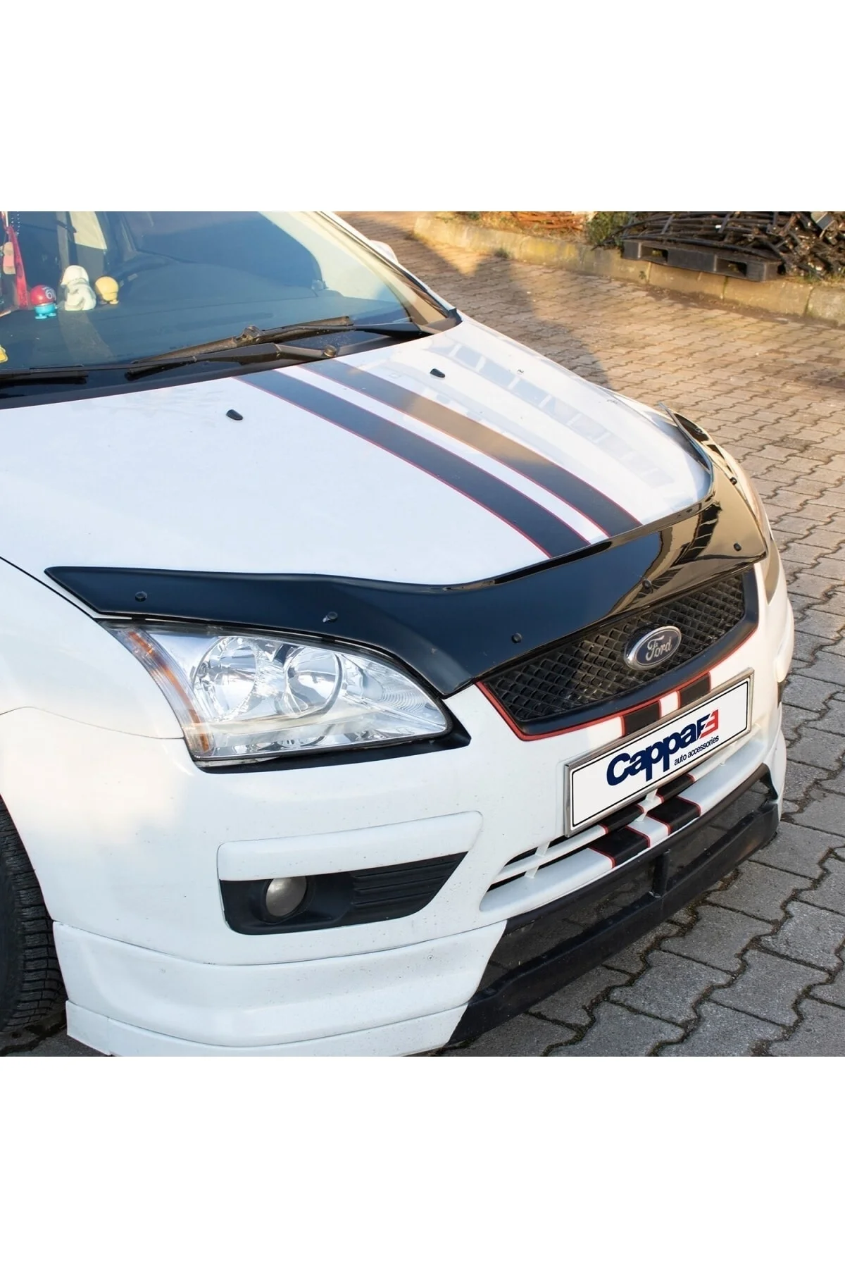 Ford Focus Uyumlu Ön Kaput Koruyucu Rüzgarlığı 2005-2008 Yılı Arası Ford Focus Uyumlu Ön Kaput Koruyucu Rüzgarlığı 2005-2008 Yılı Arası