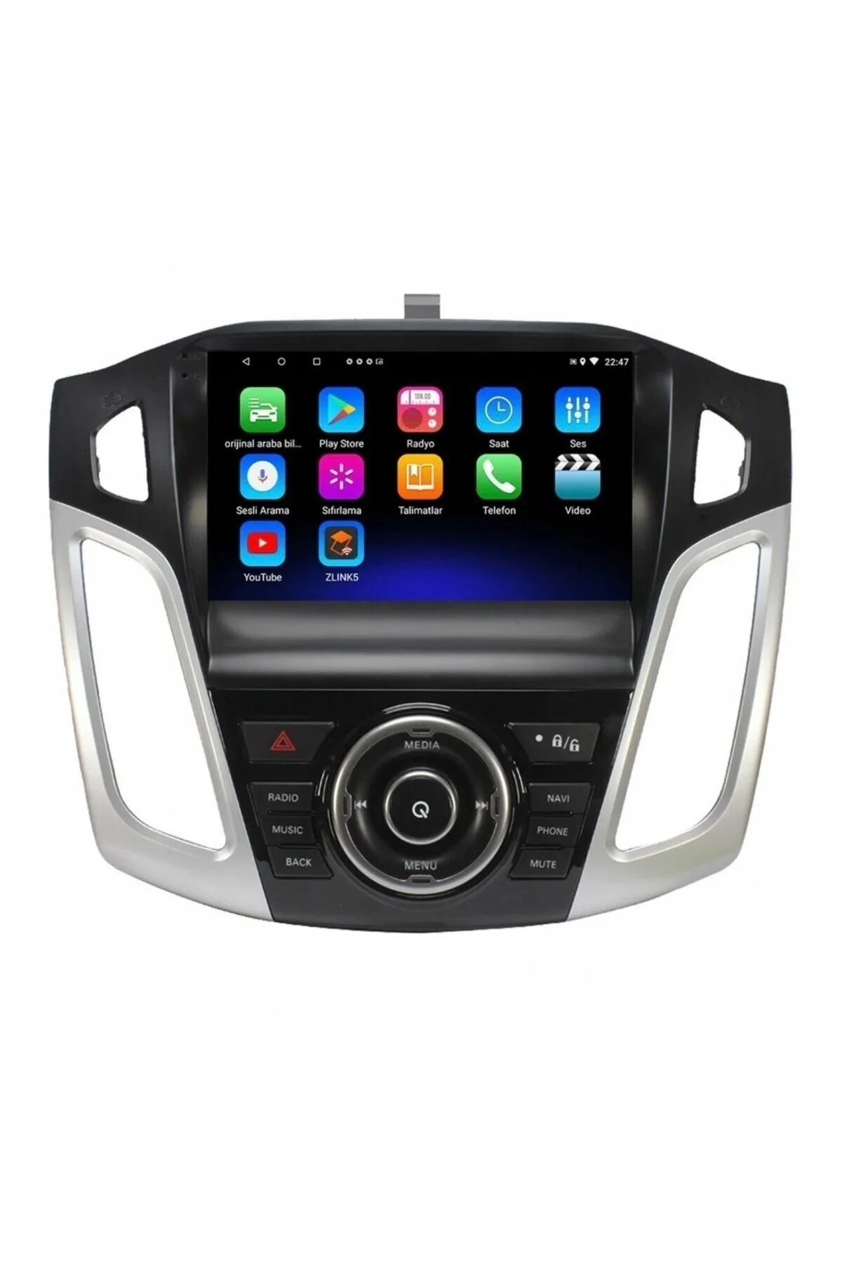FORD FOCUS3-4(2012-2017)-9''ANDROİD GERÇEK 2+32GB/4 ÇEKİRDEK/WİFİ/BT-KABLOSUZ CARPLAY KAMERALI