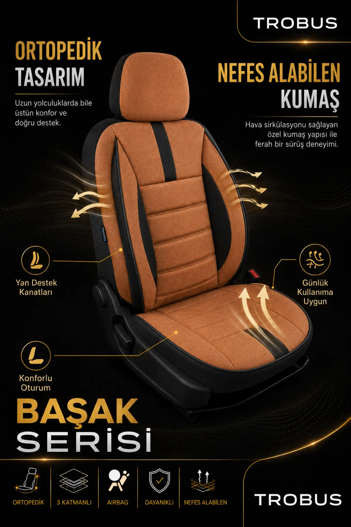 Ford Mondeo 2001 2002 2003 2004 2005 2006 2007 Taba Başak Serisi Tay Tüyü 2+1 Ticari