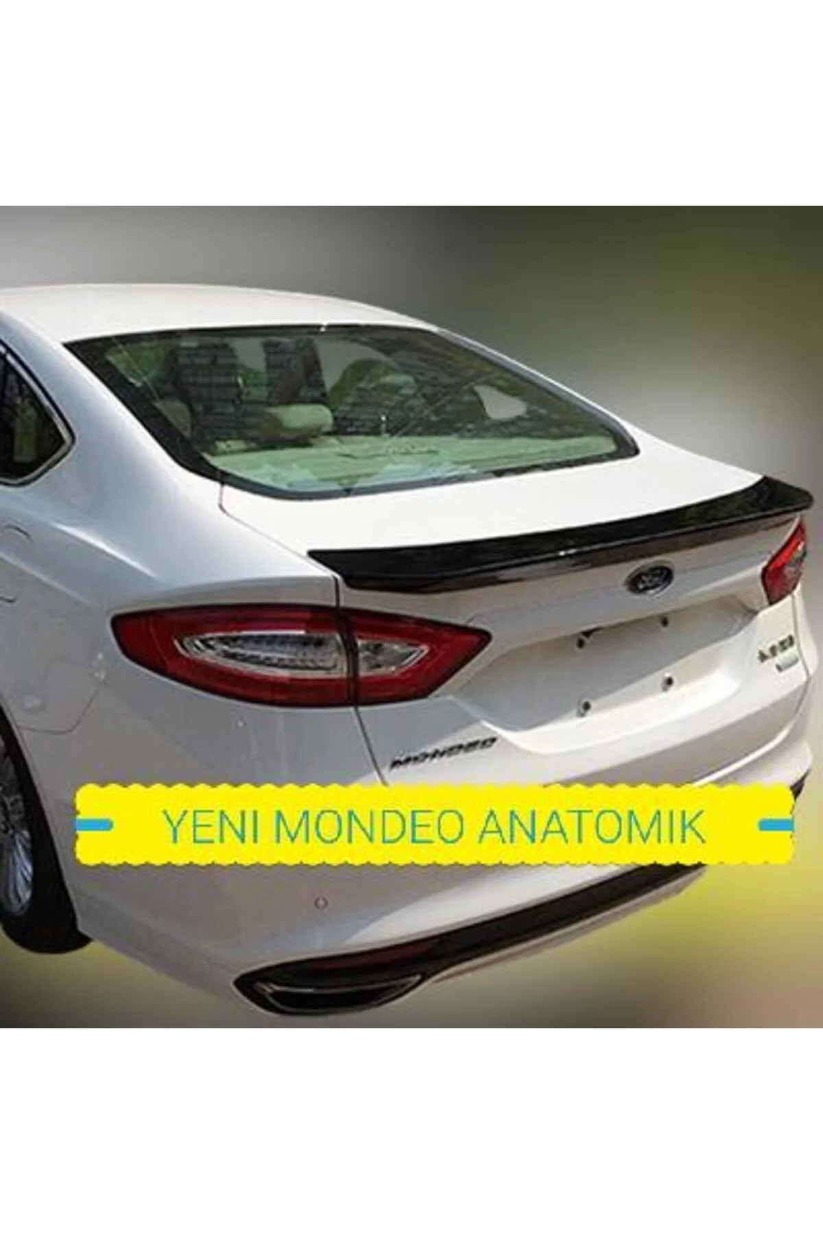 FORD MONDEO 2016- ASTARLI ANATOMİK SPOİLER FORD MONDEO 2016- ASTARLI ANATOMİK SPOİLER