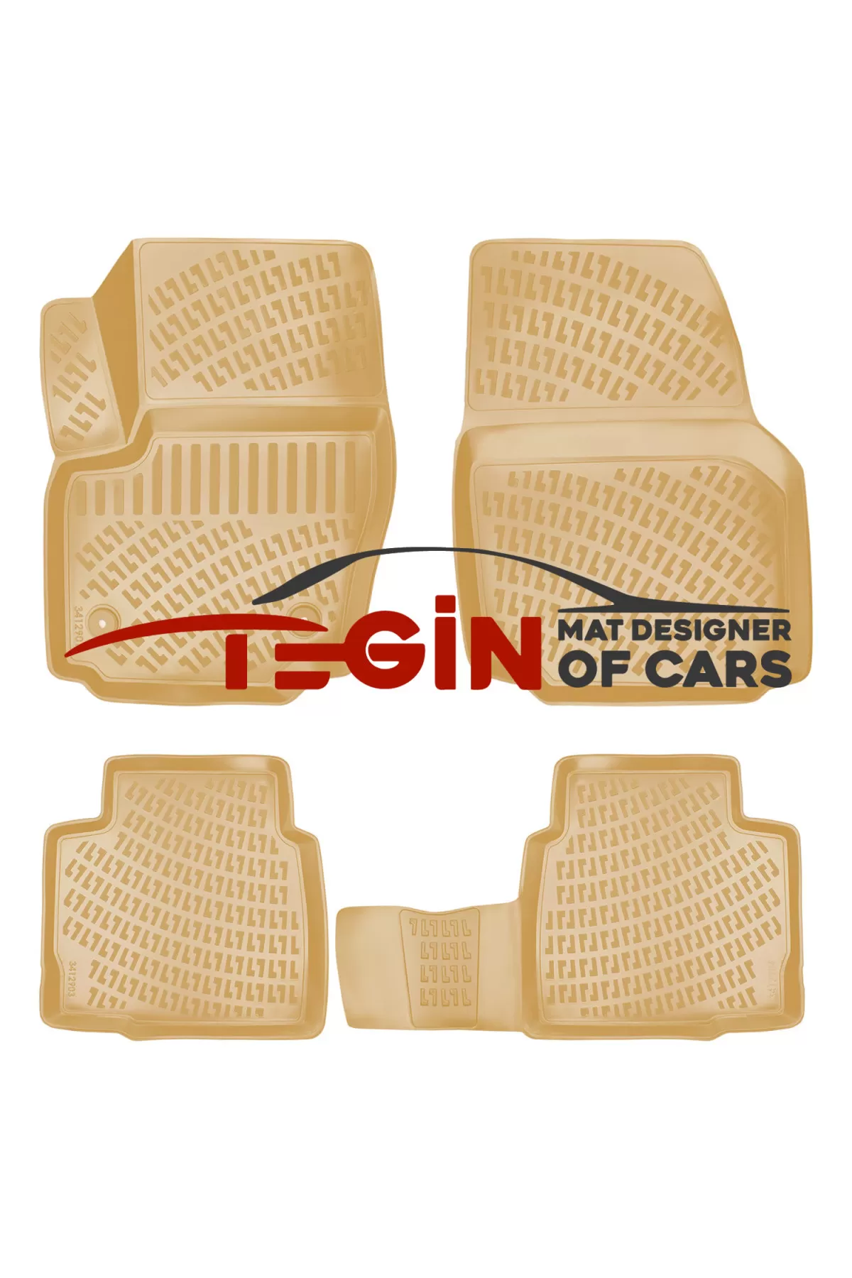 Ford Mondeo Bagaj Havuzu + Bej 3D Paspas 2012