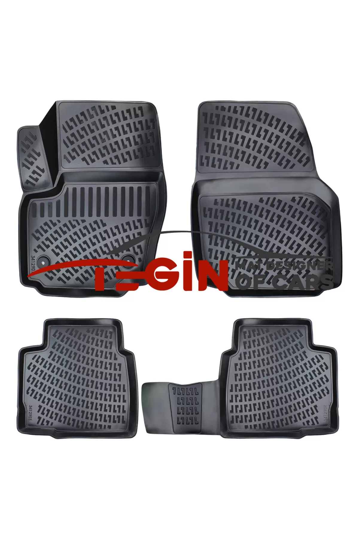 Ford Mondeo Bagaj Havuzu + Siyah 3D Paspas 2010