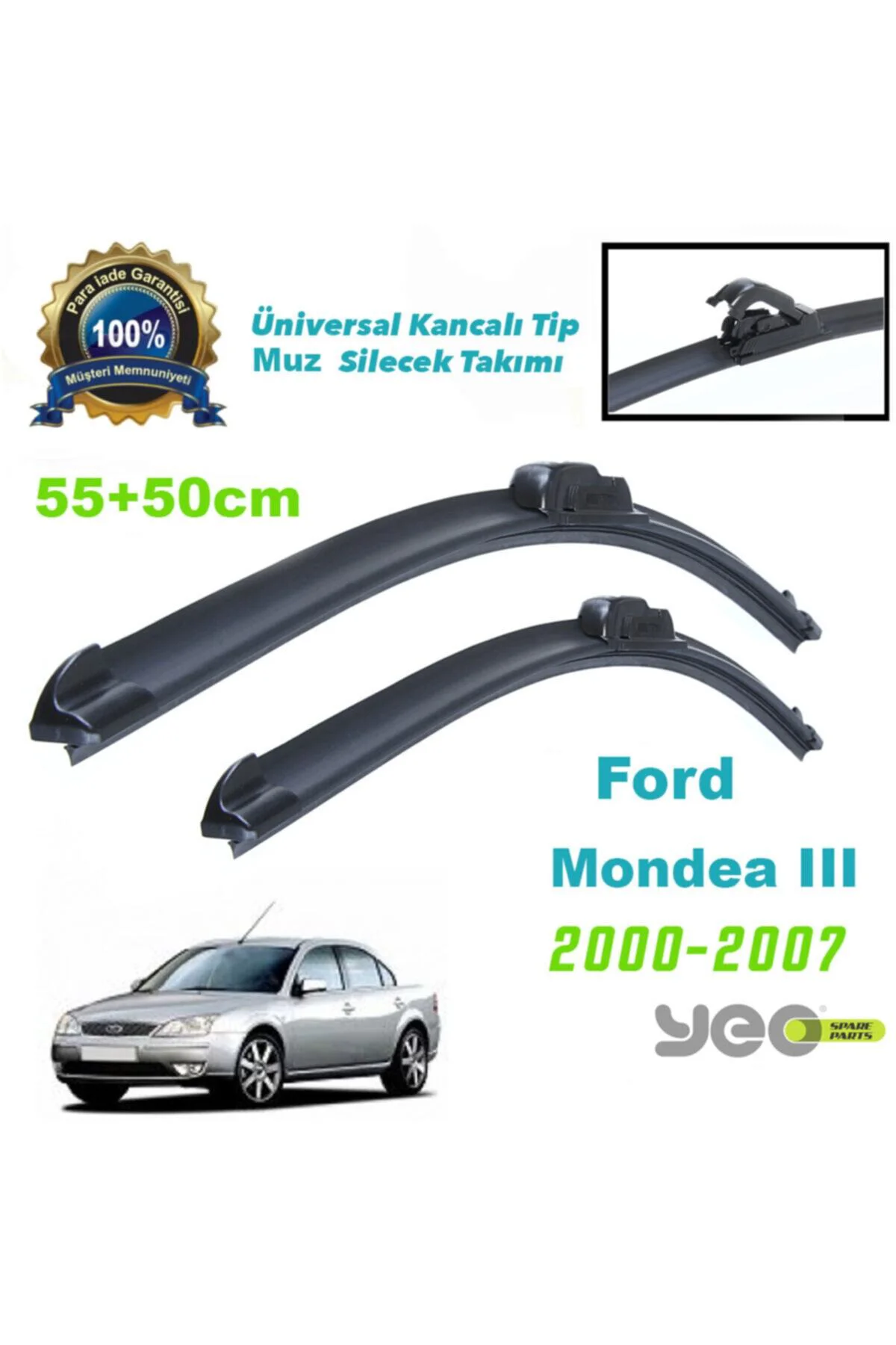 Ford Mondeo Iıı Aeroflex Muz Silecek Takımı