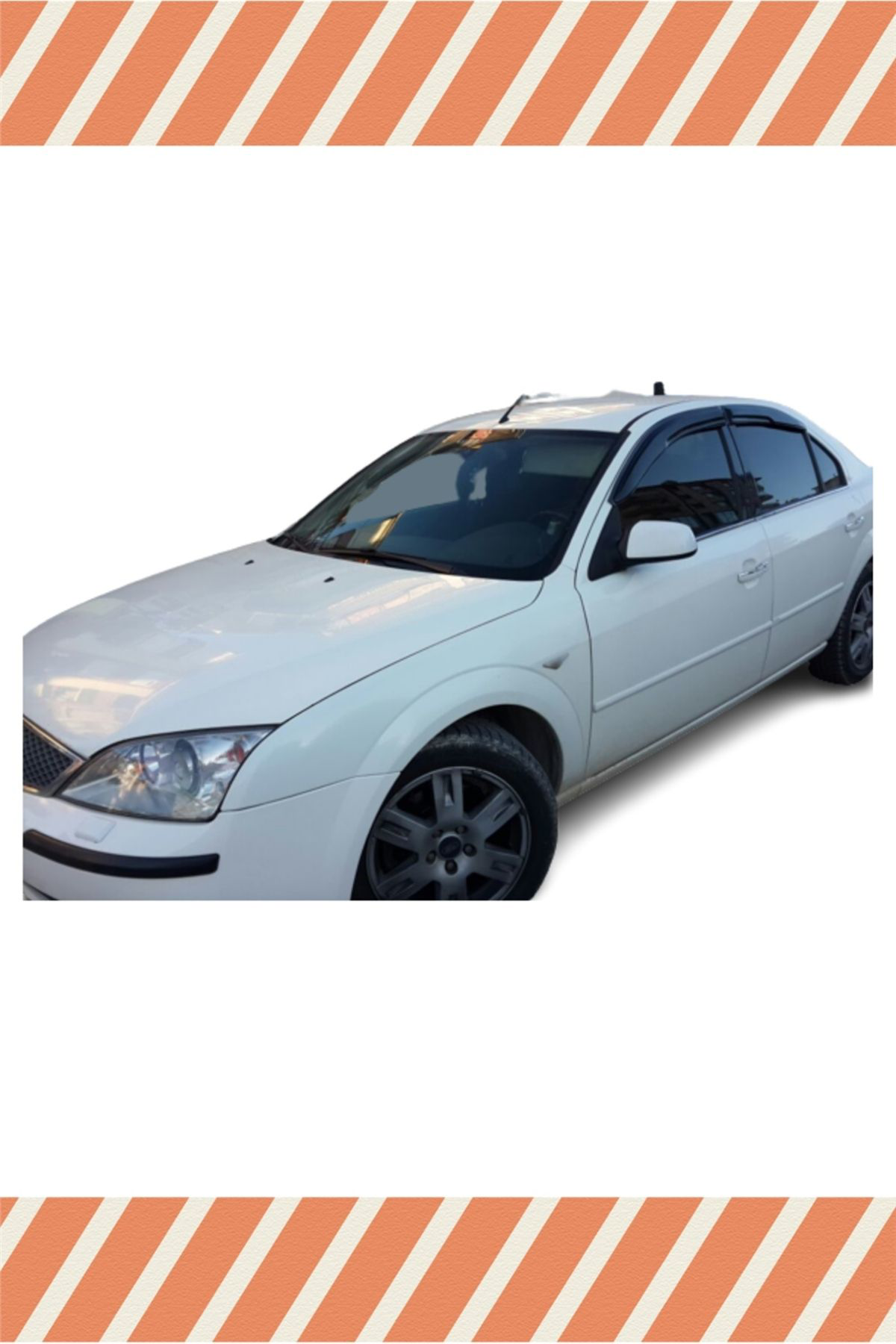 Ford Mondeo (MK3) 2001-2007 4'lü Mügen Tip Cam Rüzgarlığı
