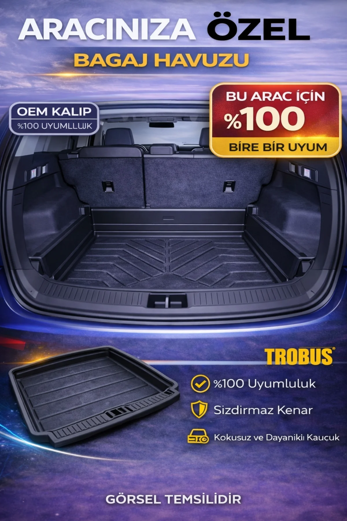 Ford Mondeo Sedan Mk5 Kasa (2015-2026) Bagaj Havuzu