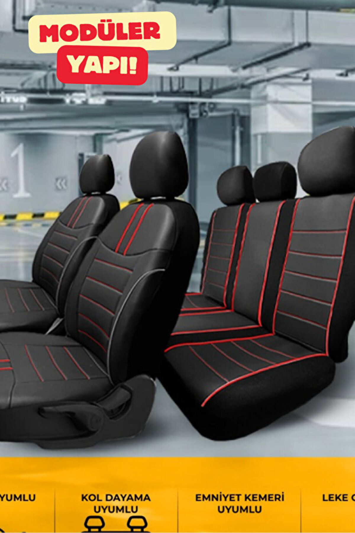 Ford Mondeo Titanyum 2015 Aracınıza Uyumlu Koltuk Kılıfı Luxe Der