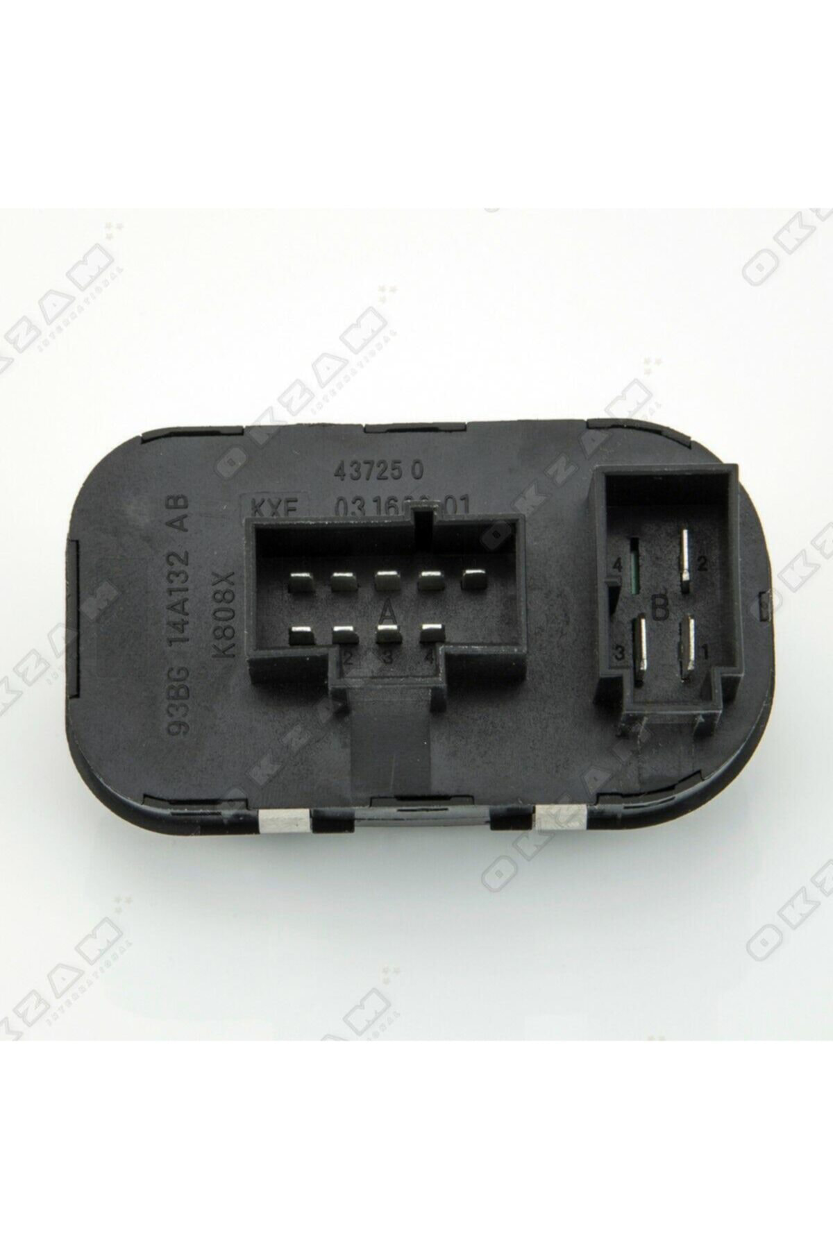 Crn Ford Mondeo Uyumlu Dörtlü Cam Düğmesi 1993 1996