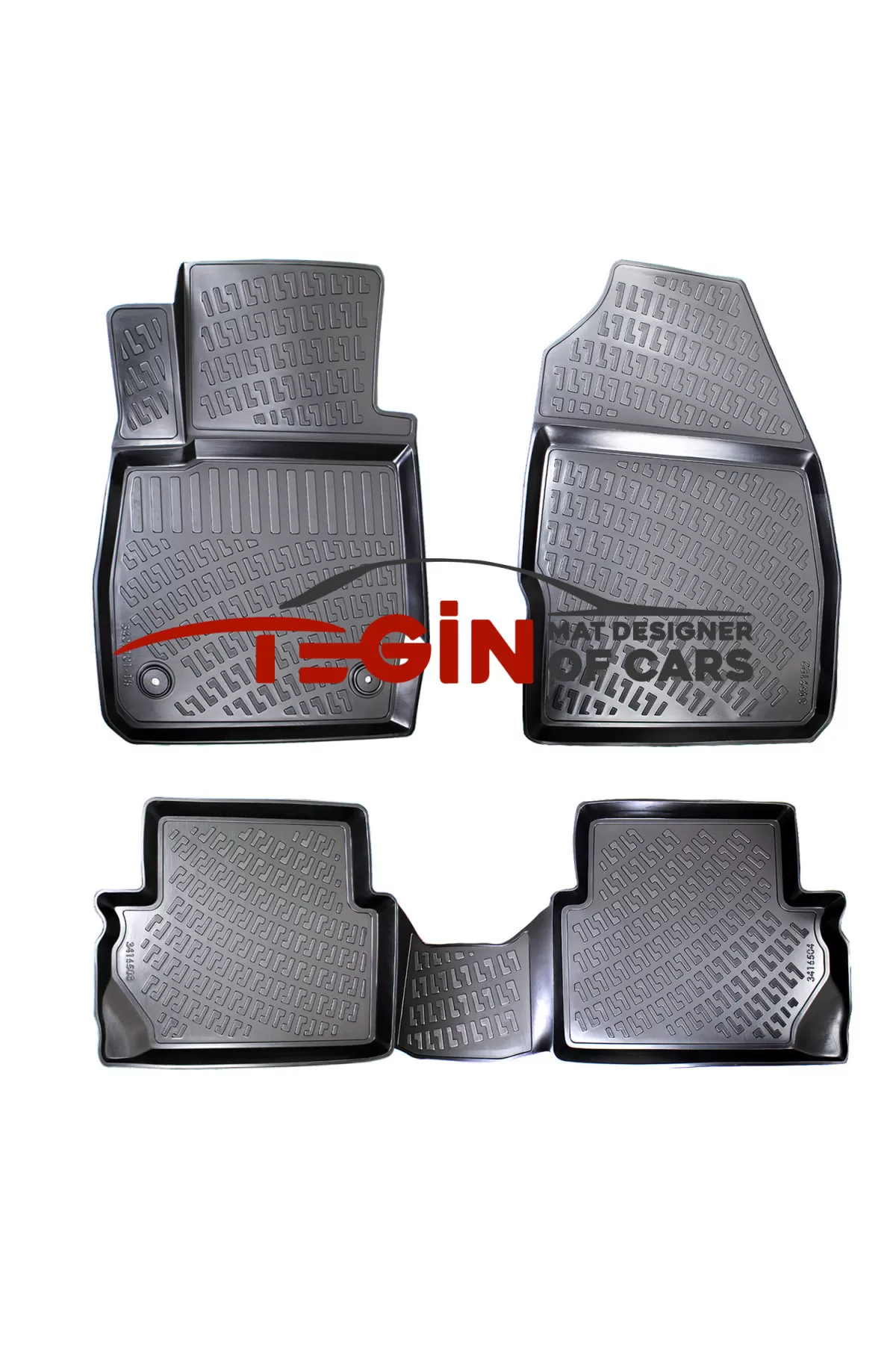 Ford Puma Alt Bagaj Bagaj Havuzu + Siyah 3D Paspas 2023