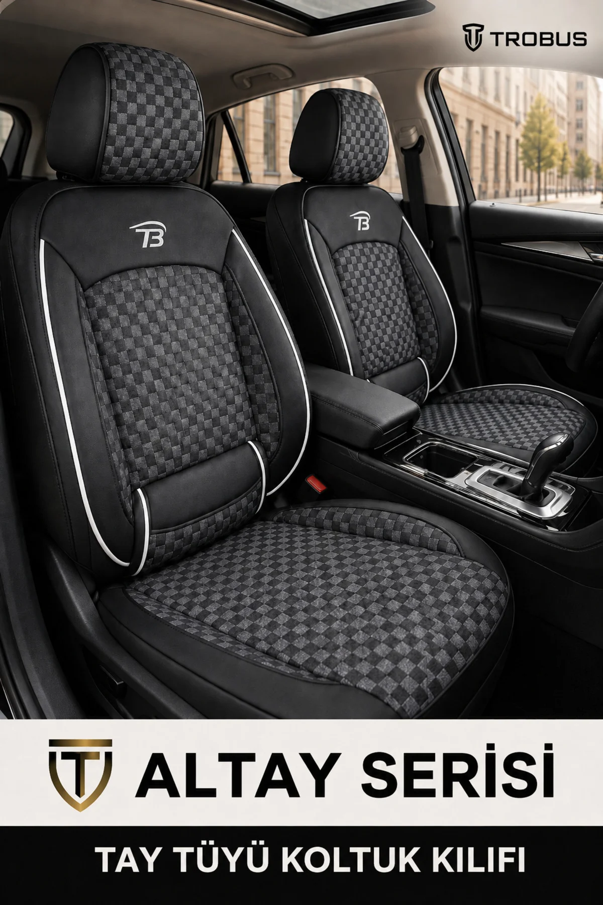 Ford Ranger 2012-2018 Uyumlu Altay Bel Destekli Tay Tüyü Siyah Beyaz Koltuk Kılıfı Fiyatı, Yorumları ve Özellikleri