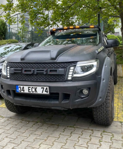 Ford Ranger Tavan Kepi Moonvisör Ledli (2006-2015)(2016-2019)(202