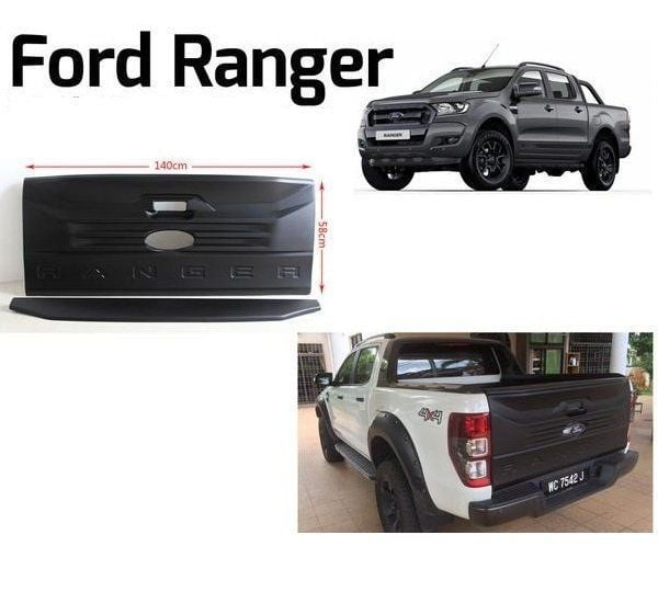Ford Ranger Uyumlu Arka Bagaj Kaplama Plastik Bütün 2012+