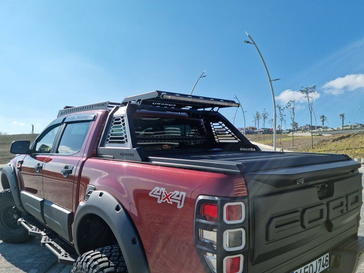 Ford Ranger Uyumlu Sepetli Rollbar (Yeni Nesil Sepetli Roll Bar A Ford Ranger Uyumlu Sepetli Rollbar (Yeni Nesil Sepetli Roll Bar A