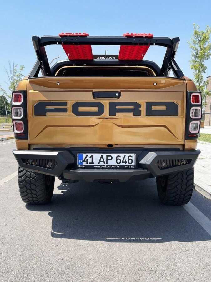 Ford Ranger Uyumlu Off Road Arka Tampon Koruma 2012-2021 Aqm-M20 Ford Ranger Uyumlu Off Road Arka Tampon Koruma 2012-2021 Aqm-M20