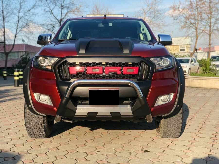 Ford Ranger Uyumlu Wıldtrack Ön Tampon Koruma Demiri 2023+ Poliür Ford Ranger Uyumlu Wıldtrack Ön Tampon Koruma Demiri 2023+ Poliür