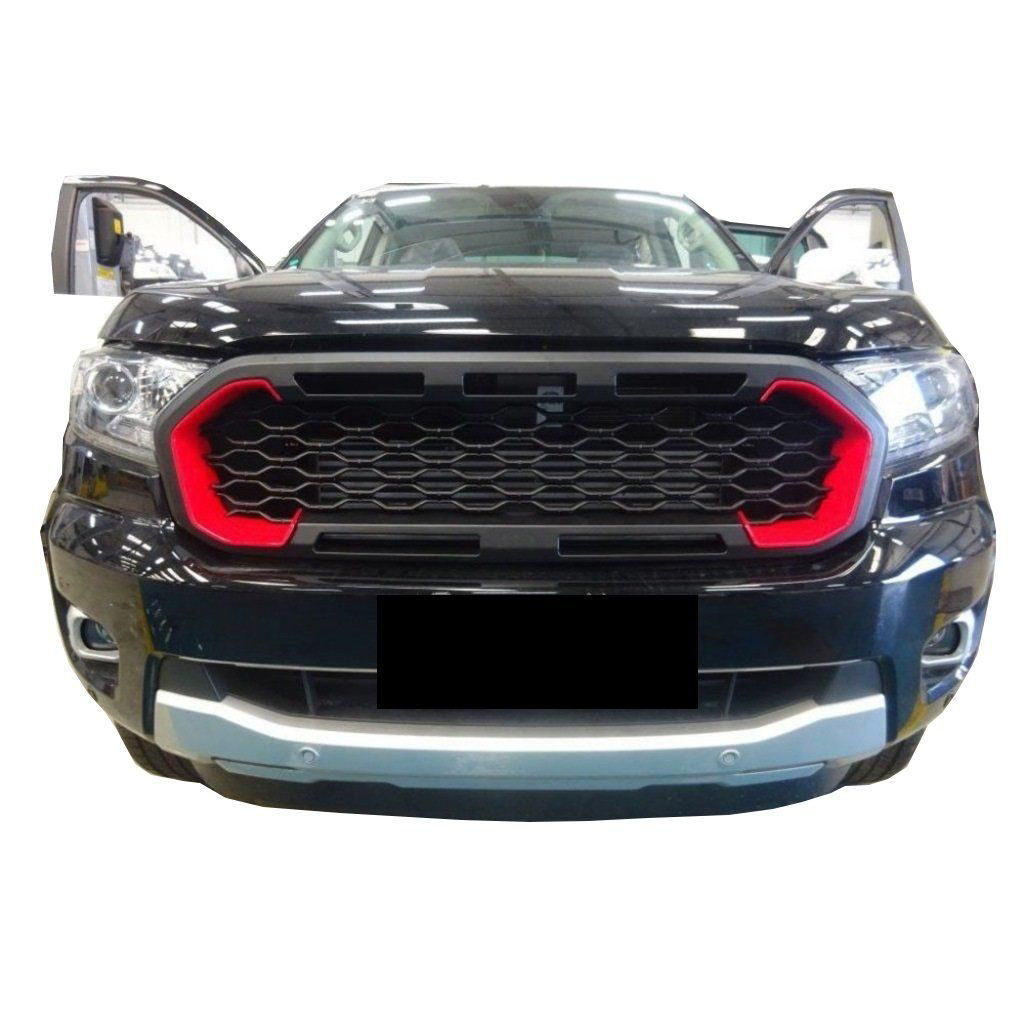 Ford Ranger Uyumlu T8 Ön Panjur Seti 2018 Ve Üzeri Ledli Mustang Ford Ranger Uyumlu T8 Ön Panjur Seti 2018 Ve Üzeri Ledli Mustang