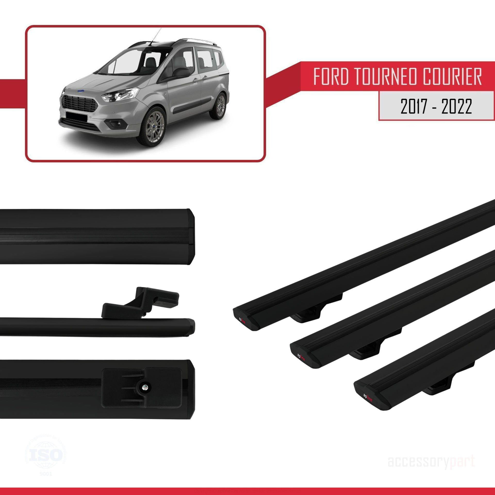 Ford Tourneo Courier 2017-2022 Arası ile uyumlu Basic Model Ara A