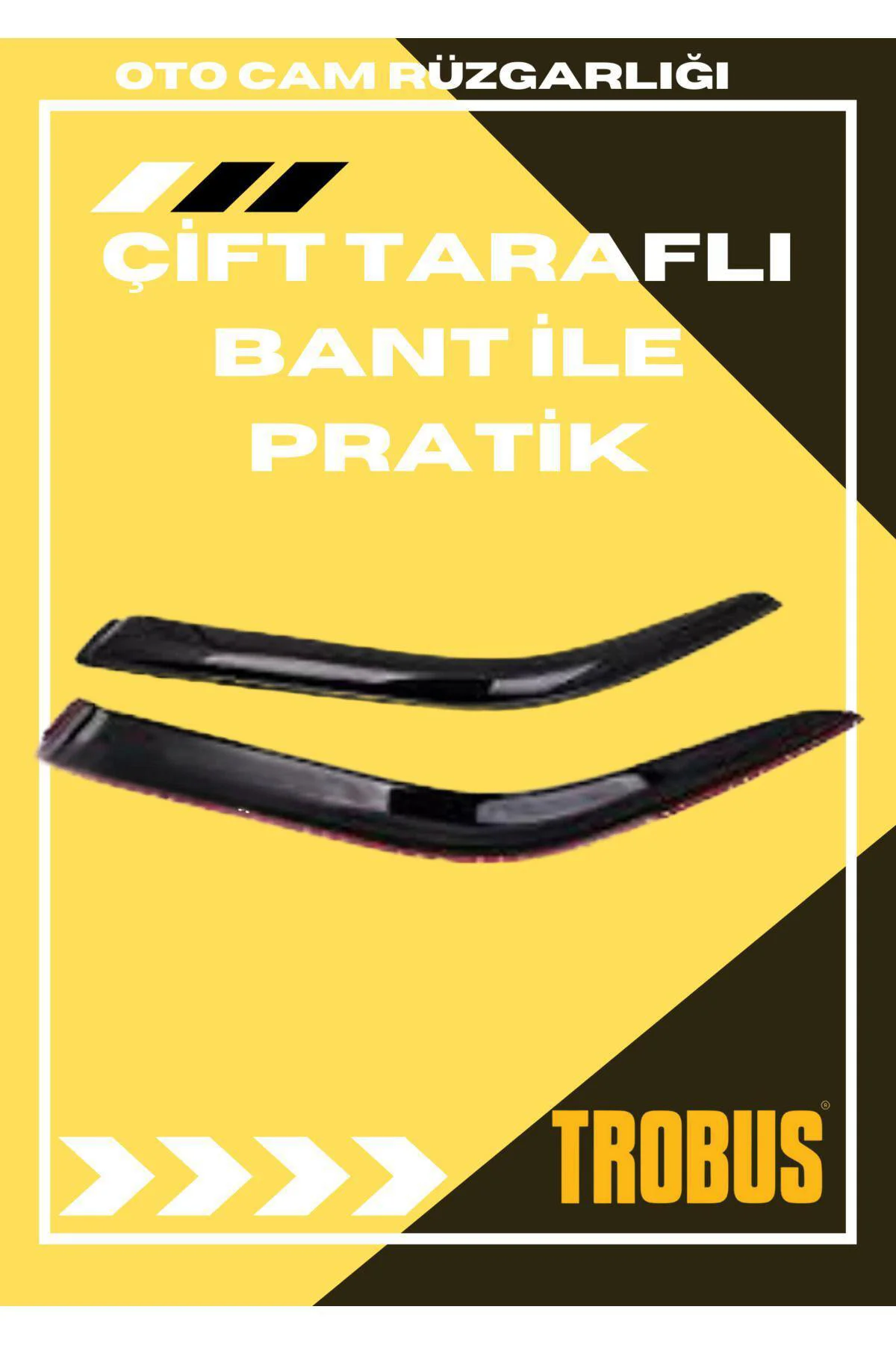 Ford Transit 2002-2013 Tüm Kasalar Tam Uyumlu Mügen Cam Rüzgarlığı 2li Fiyatı, Yorumları ve Özellikleri