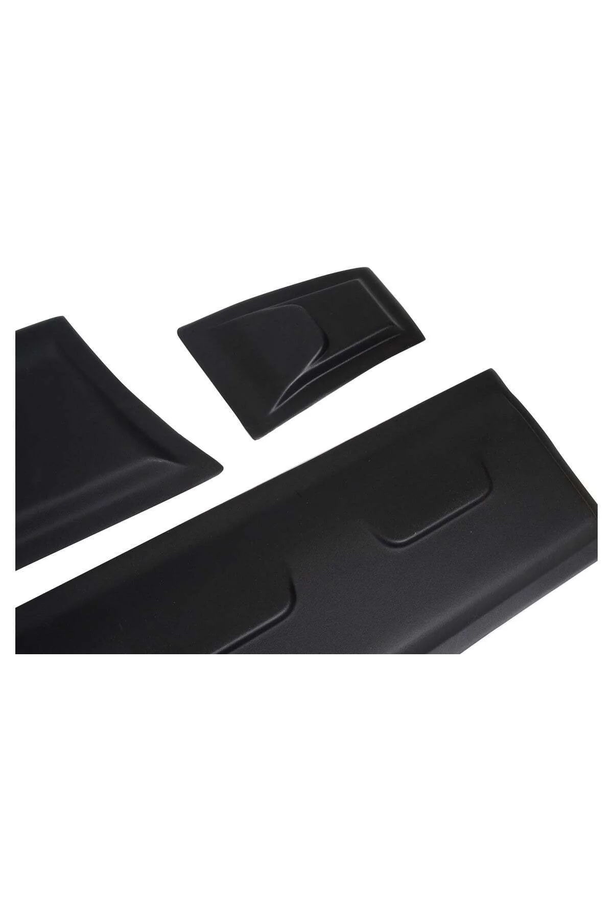 Ford Transit 2003-2013 Kısa Şase Uyumlu Kapı Dodik Seti 6 Parça ABS Mat Siyah - Görsel 3