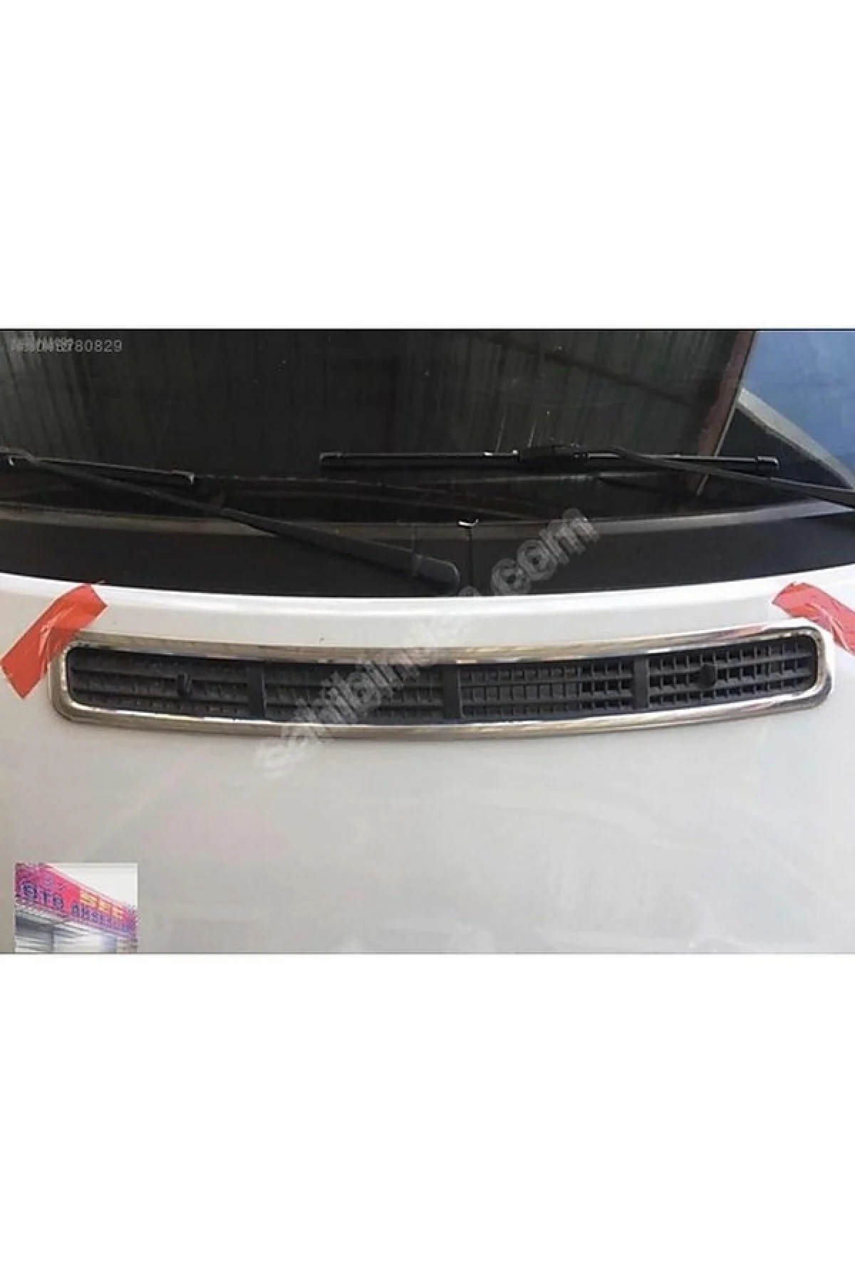 Ford Transit 2003-2013 Model Arası Krom Kaput Havalandırma Çerçevesi Paslanmaz Çelik