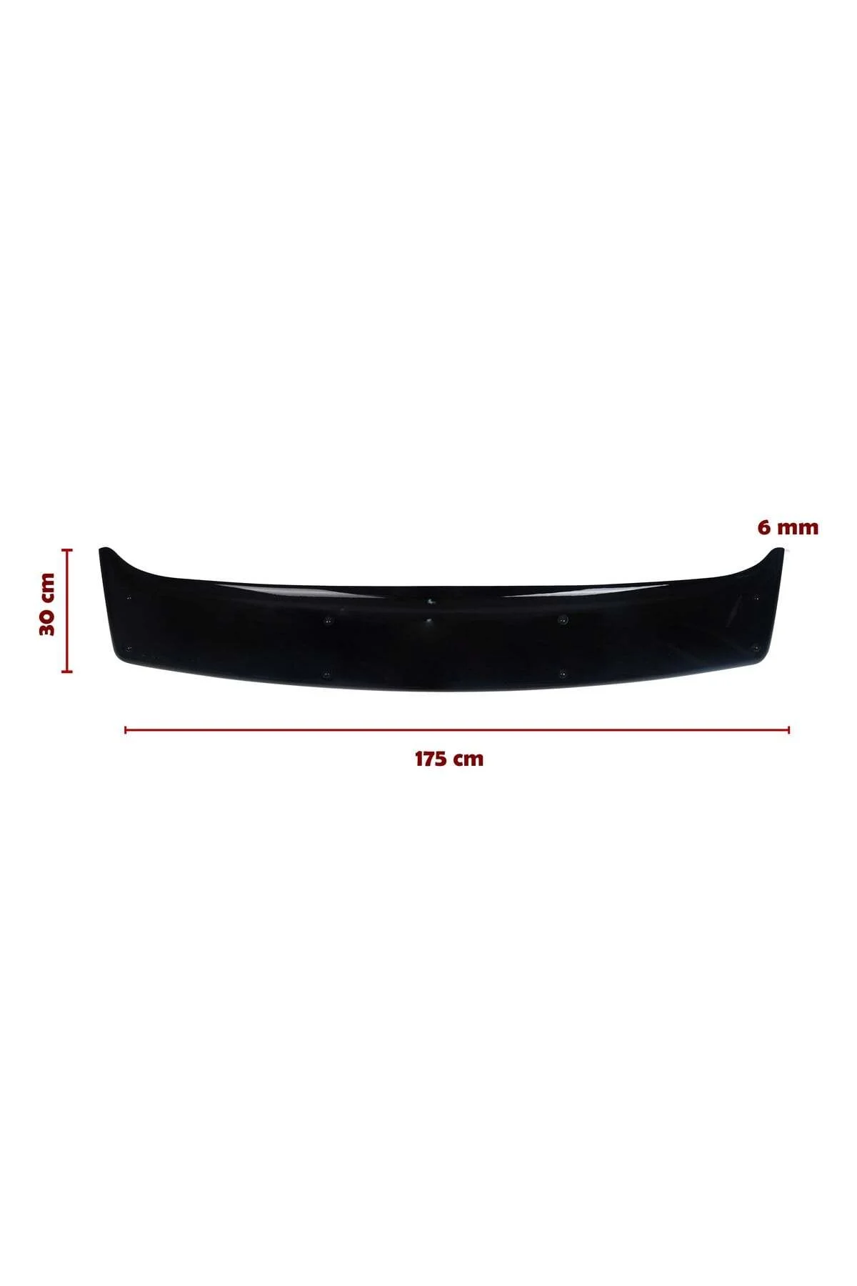 Ford Transit 2006-2013 Uyumlu Ön Cam Dış Güneşlik (Sunvisor) ABS Siyah - Görsel 3