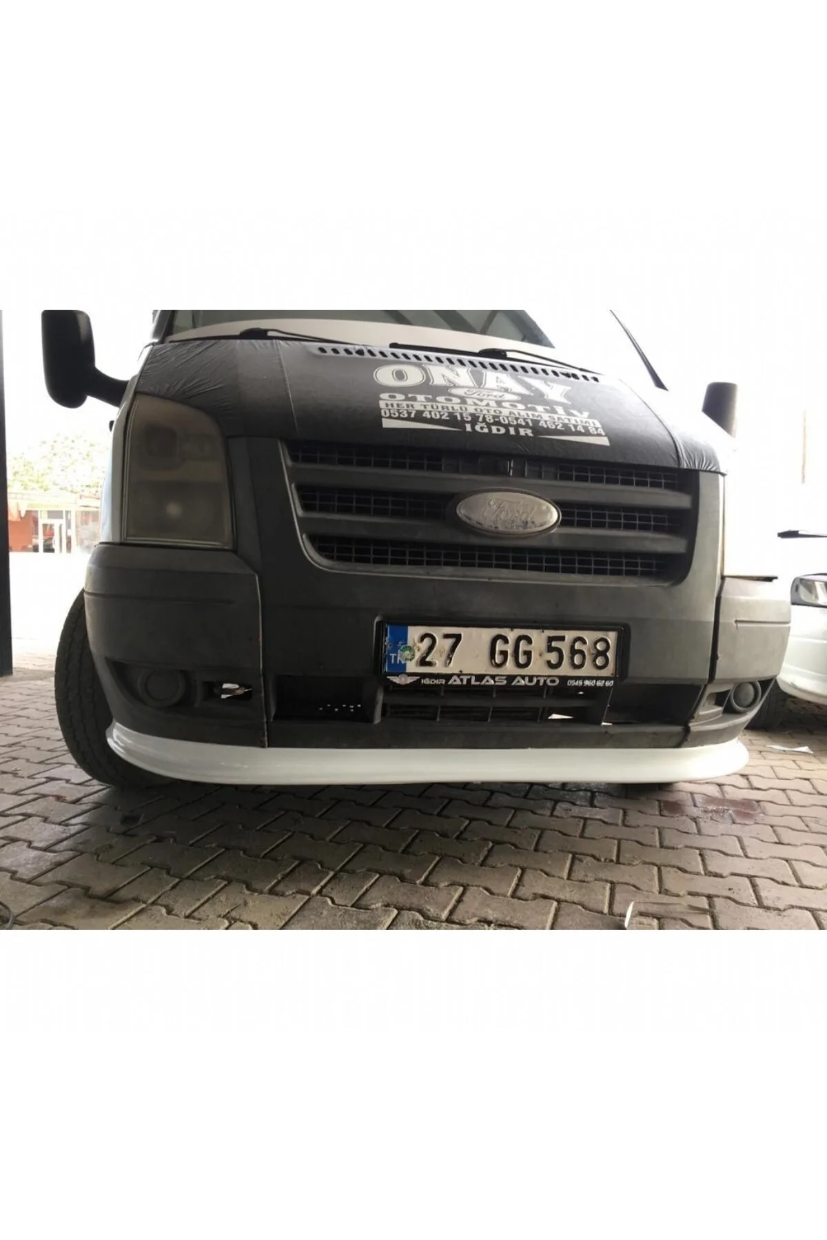 Ford Transit 2007-2013 Model Arası Beyaz Boyalı Ön Karlık