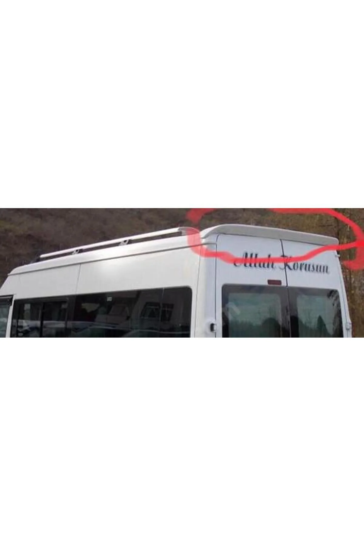 FORD TRANSİT 2007-2013 MODEL ASTARLI ANATOMİK SPOİLER FORD TRANSİT 2007-2013 MODEL ASTARLI ANATOMİK SPOİLER