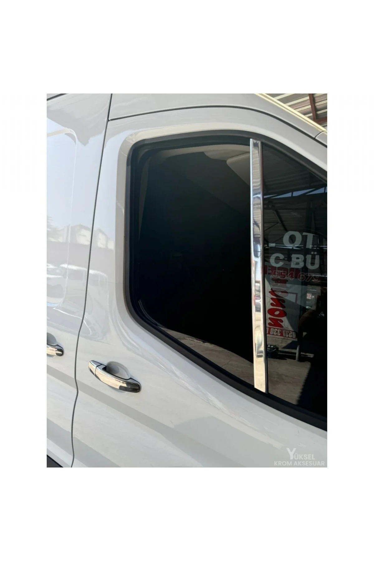 Ford Transit 2007-2013 Cam Direk Çıtası
